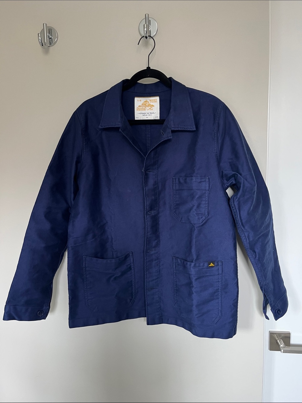 Le Mont St Michel French Work Chore Jacket